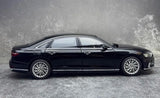 [Norev] 1:18 Audi 2018 A8L W12 Black Model Car Die-Cast