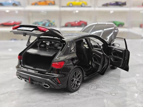 [Norev] 1:18 Audi 2021 RS3 Black Model Car Die-Cast