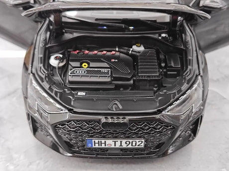 [Norev] 1:18 Audi 2021 RS3 Black Model Car Die-Cast