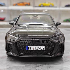[Norev] 1:18 Audi 2021 RS3 nero modellino di auto Die-Cast