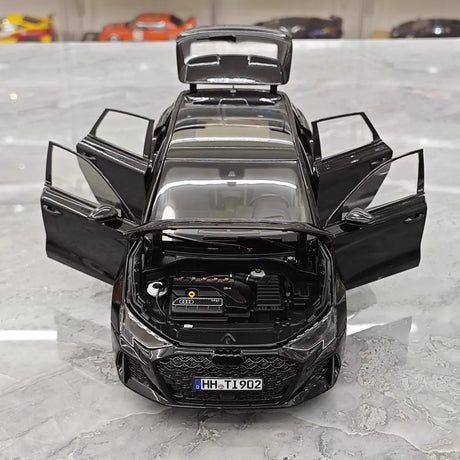 [Norev] 1:18 Audi 2021 RS3 Black Model Car Die-Cast