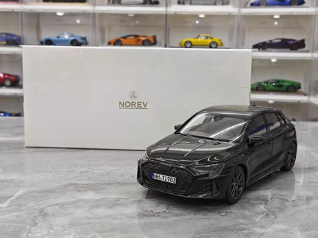 [Norev] 1:18 Audi 2021 RS3 Black Model Car Die-Cast