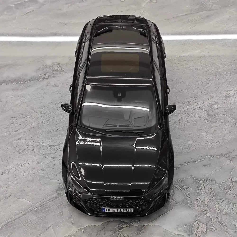 [Norev] 1:18 Audi 2021 RS3 nero modellino di auto Die-Cast