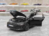[Norev] 1:18 Audi 2021 RS3 Black Model Car Die-Cast