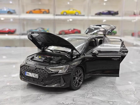 [Norev] 1:18 Audi 2021 RS3 Black Model Car Die-Cast