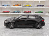 [Norev] 1:18 Audi 2021 RS3 Black Model Car Die-Cast