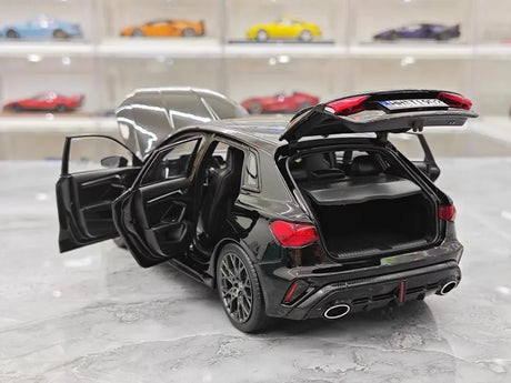 [Norev] 1:18 Audi 2021 RS3 Black Model Car Die-Cast