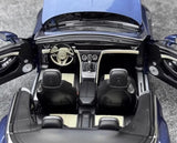 [Norev] 1:18 Bentley 2019 Continental GT Convertible Blue Model Car Die-Cast