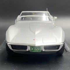 [Norev] 1:18 Chevrolet 1969 Corvette C3 Convertible シルバー モデルカー レジン