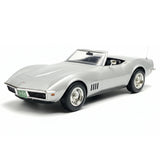 [Norev] 1:18 Chevrolet 1969 Corvette C3 Convertible Silver Model Car Resin
