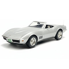 [Norev] 1:18 Chevrolet 1969 Corvette C3 Convertible シルバー モデルカー レジン