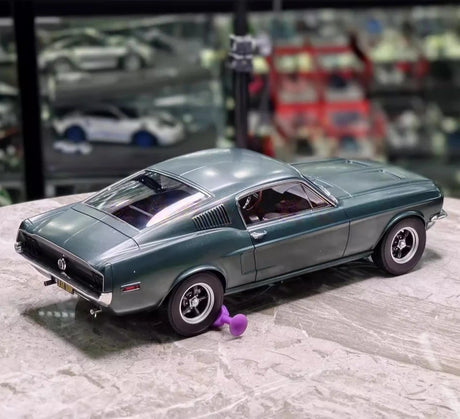 [Norev] 1:18 Ford 1968 Mustang Fastback blauw modelauto Die-Cast