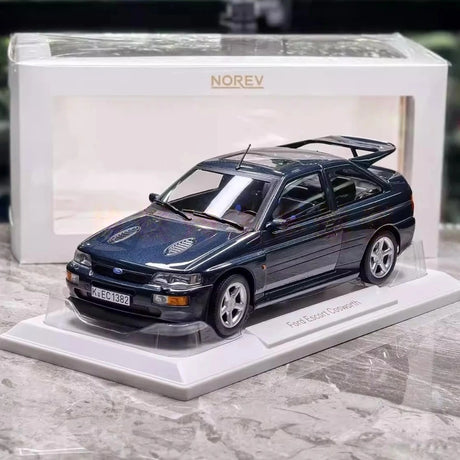 [Norev] 1:18 Ford 1992 Escort Cosworth blauw modelauto Hars