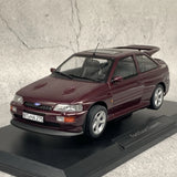 [Norev] 1:18 Ford 1992 Escort Cosworth Wine Model Car Resin