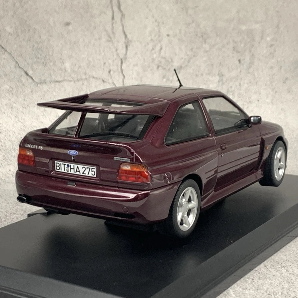 [Norev] 1:18 Ford 1992 Escort Cosworth Wine Model Car Resin