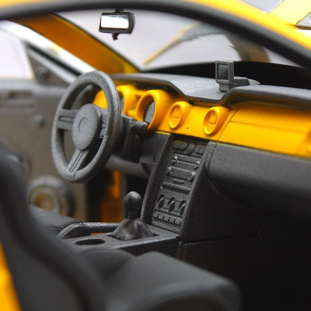 [Norev] 1:18 Ford 2006 Mustang CESAM Parotech giallo modellino di auto resina