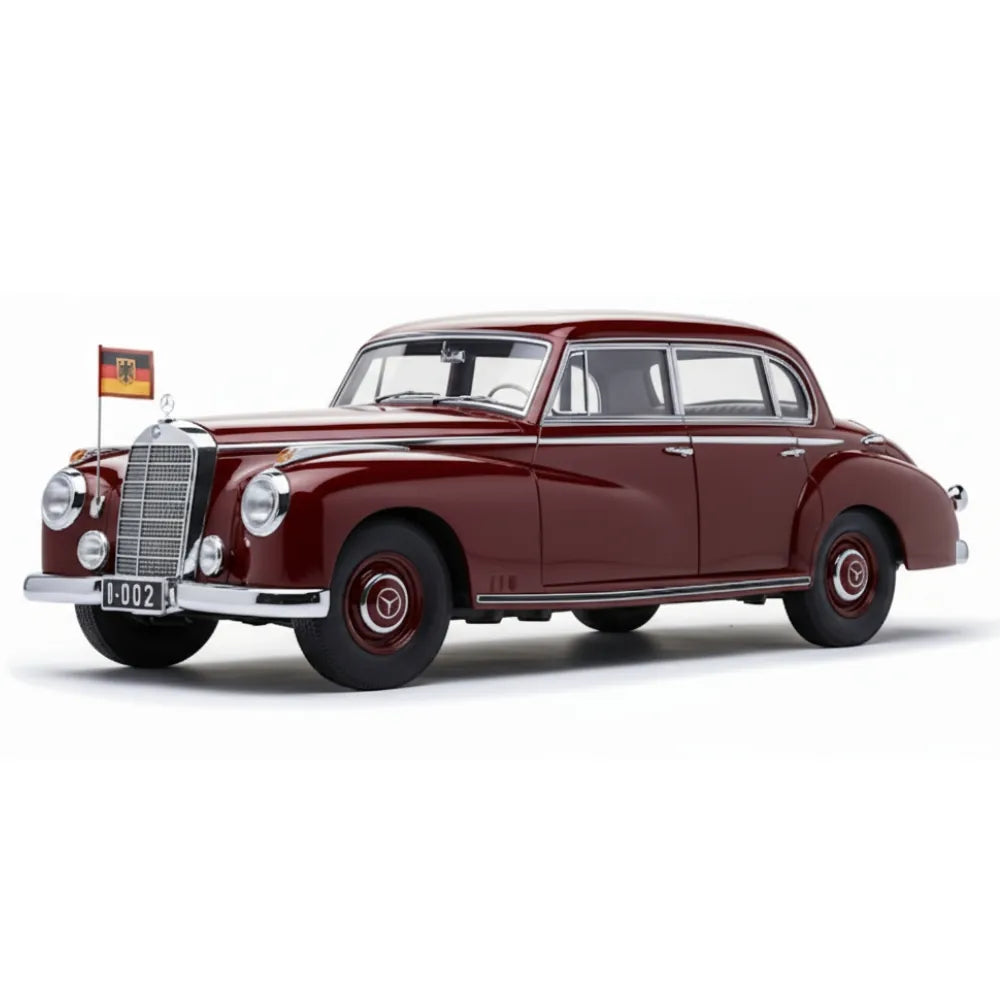 [Norev] 1:18 Mercedes-Benz 1951 300S W186 Red Model Car Die-Cast