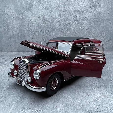 [Norev] 1:18 Mercedes-Benz 1951 300S W186 Red Model Car Die-Cast