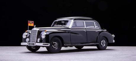 [Norev] 1:18 Mercedes-Benz 1951 300S W186 Black Model Car Die-Cast