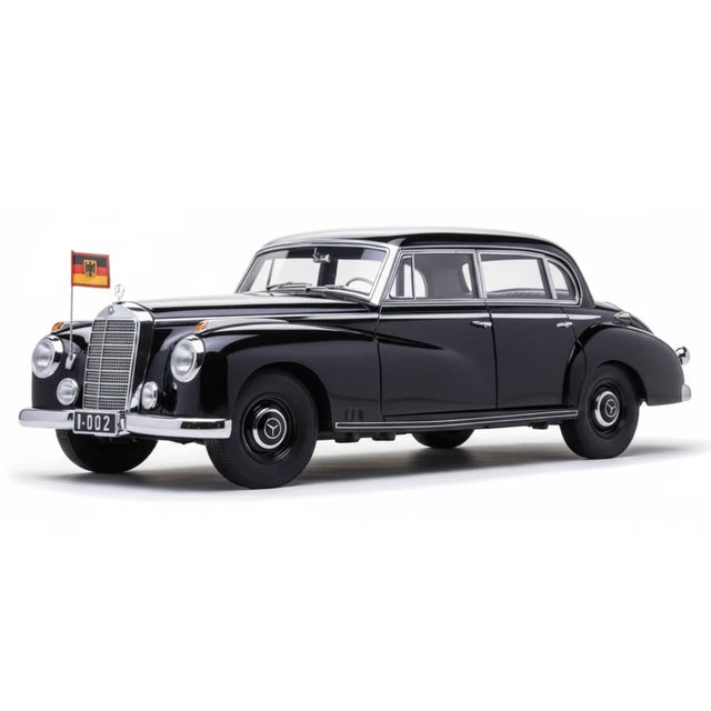 [Norev] 1:18 Mercedes-Benz 1951 300S W186 Black Model Car Die-Cast