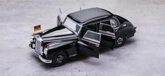 [Norev] 1:18 Mercedes-Benz 1951 300S W186 Black Model Car Die-Cast