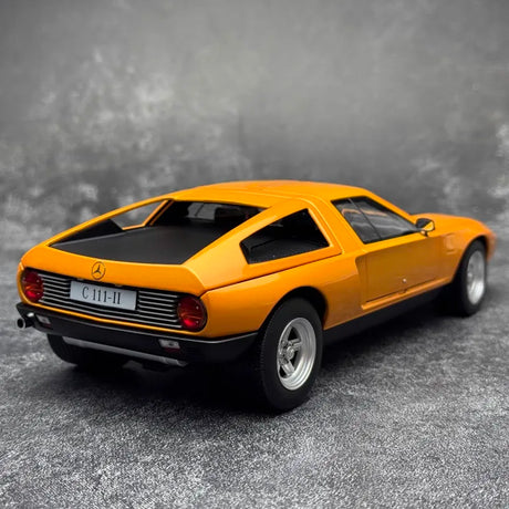 [Norev] 1:18 Mercedes-Benz 1970 C111 Yellow Model Car Die-Cast