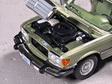 [Norev] 1:18 Mercedes-Benz 1975 450 SEL Green Model Car Die-Cast