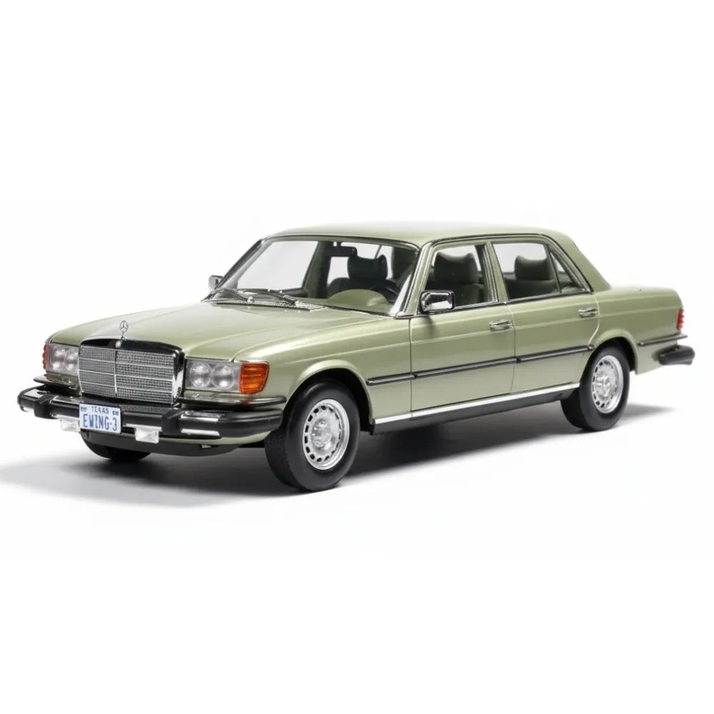 [Norev] 1:18 Mercedes-Benz 1975 450 SEL Green Model Car Die-Cast