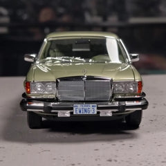 [Norev] 1:18 Mercedes-Benz 1975 450 SEL Green Model Car Die-Cast