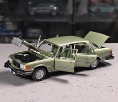 [Norev] 1:18 Mercedes-Benz 1975 450 SEL Green Model Car Die-Cast
