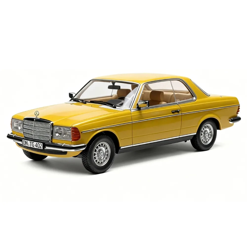 [Norev] 1:18 Mercedes-Benz 1980 280CE イエロー モデルカー Die-Cast