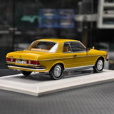 [Norev] 1:18 Mercedes-Benz 1980 280CE Yellow Model Car Die-Cast