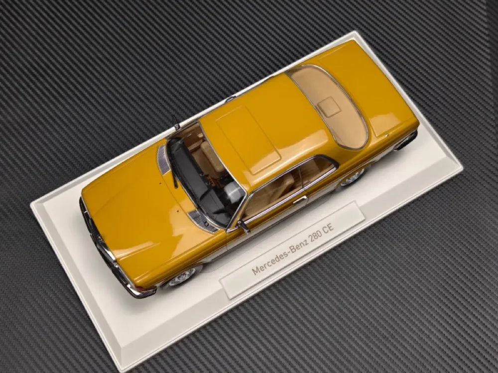 [Norev] 1:18 Mercedes-Benz 1980 280CE イエロー モデルカー Die-Cast