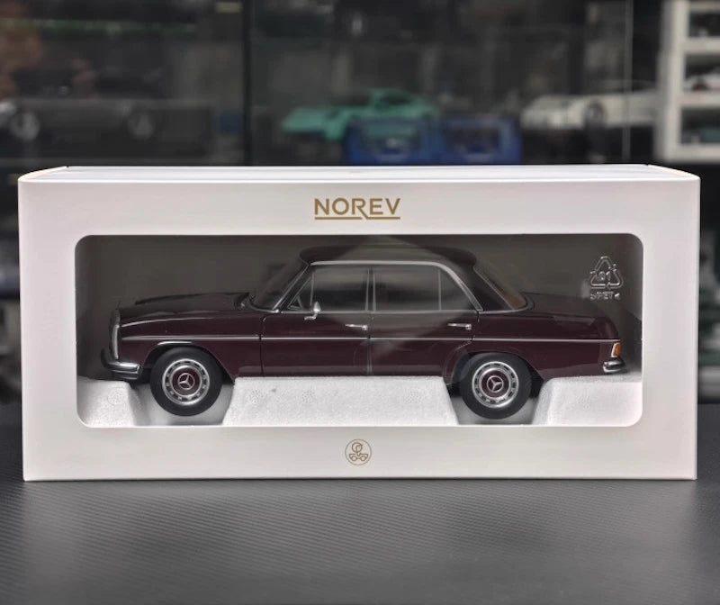 [Norev] 1:18 Mercedes-Benz 1968 200 レッド モデルカー Die-Cast