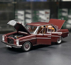 [Norev] 1:18 Mercedes-Benz 1968 200 Red Model Car Die-Cast