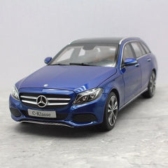 [Norev] 1:18 Mercedes-Benz 2015 C-Class C260 Estate W205 Blue Model Car Die-Cast