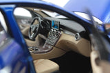 [Norev] 1:18 Mercedes-Benz 2015 C-Class C260 Estate W205 Blue Model Car Die-Cast