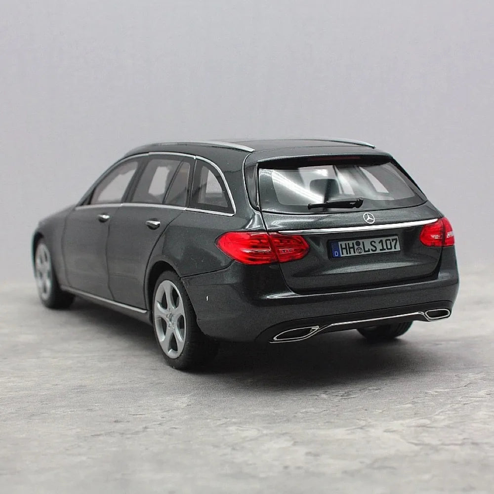 [Norev] 1:18 Mercedes-Benz 2015 C-Class Wagon W205 Black Model Car Die-Cast
