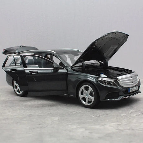 [Norev] 1:18 Mercedes-Benz 2015 C-Class Wagon W205 Black Model Car Die-Cast