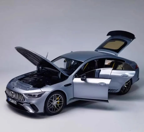 [Norev] 1:18 Mercedes-Benz 2021 AMG GT63 S 4Matic Silver Model Car Die-Cast