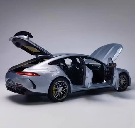 [Norev] 1:18 Mercedes-Benz 2021 AMG GT63 S 4Matic Silver Model Car Die-Cast
