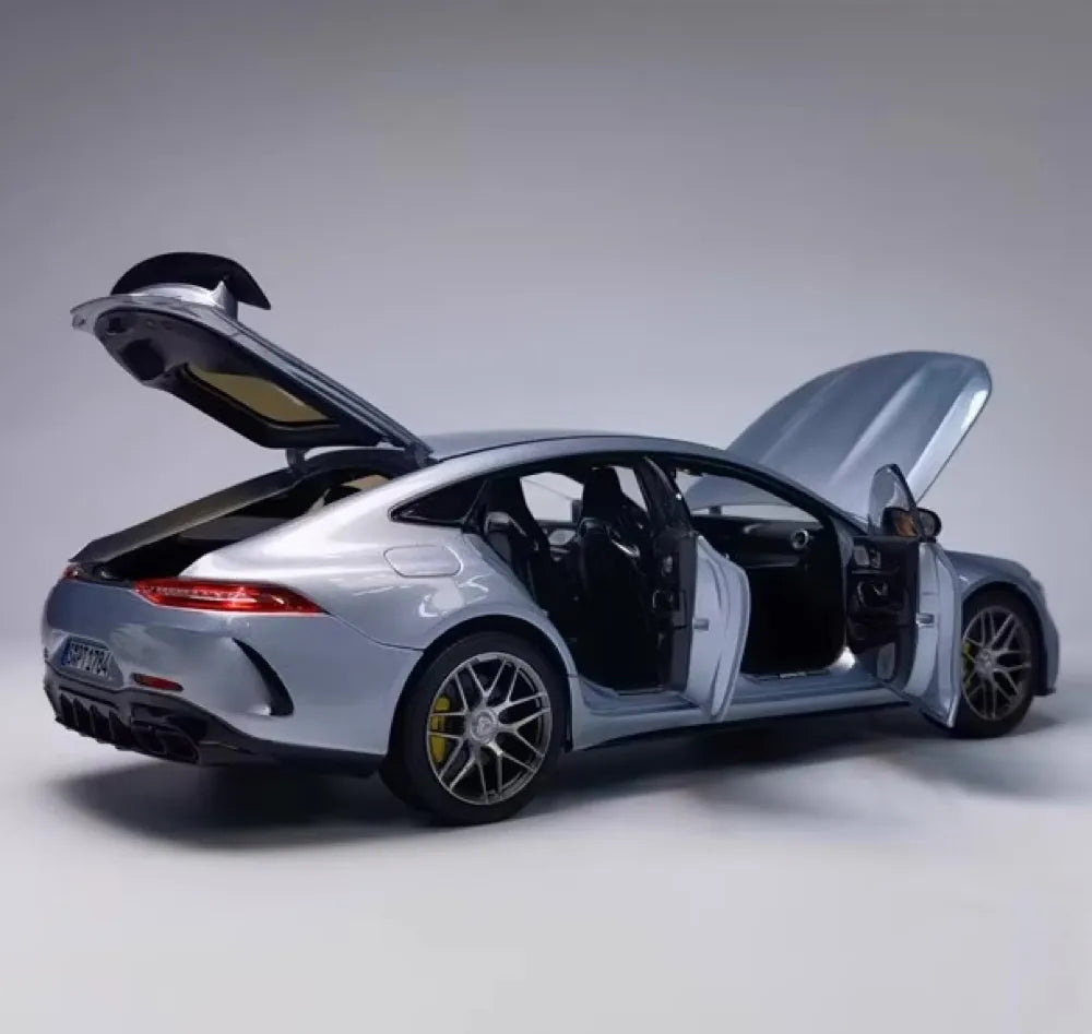 [Norev] 1:18 Mercedes-Benz 2021 AMG GT63 S 4Matic Silver Model Car Die-Cast