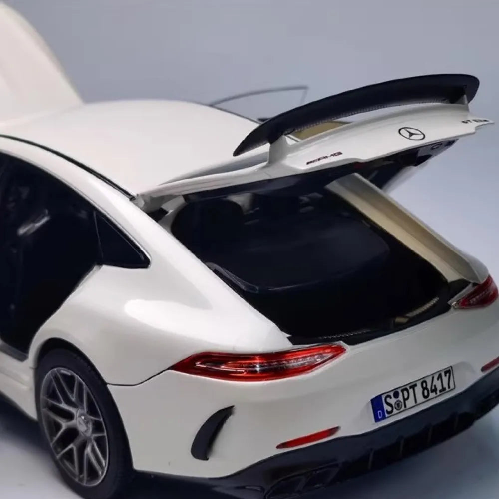 [Norev] 1:18 Mercedes-Benz 2021 AMG GT63 S 4Matic White Model Car Die-Cast