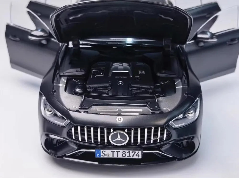 [Norev] 1:18 Mercedes-Benz 2021 AMG GT63 S 4Matic Black Model Car Die-Cast