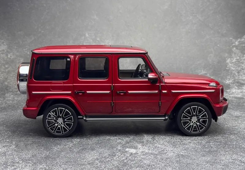 [Norev] 1:18 Mercedes-Benz 2024 G500 G-Class N465 rosso modellino di auto Die-Cast