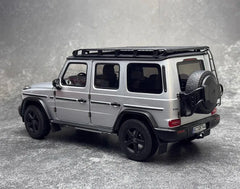[Norev] 1:18 Mercedes-Benz 2024 G500 G-Class N465 Silver Model Car Die-Cast