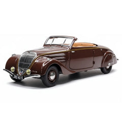 [Norev] 1:18 Peugeot 1937 402 Eclipse Brown Model Car Die-Cast