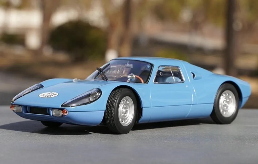 [Norev] 1:18 Porsche 1964 904 GTS American Challenge blu modellino di auto Die-Cast