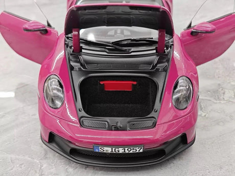 [Norev] 1:18 Porsche 2022 911 GT3 Rubystone Red Model Car Die-Cast