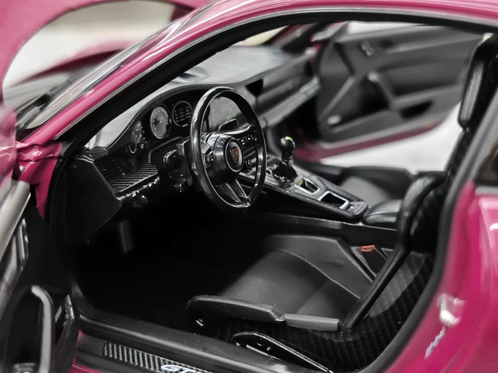 [Norev] 1:18 Porsche 2022 911 GT3 Rubystone Red Model Car Die-Cast